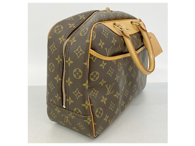 Borsa Louis Vuitton Monogram Deauville Marrone - vista 2