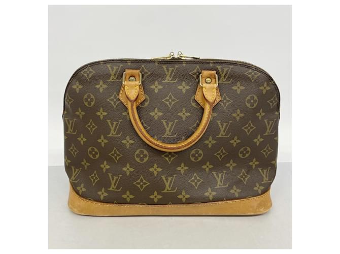 Borsa Louis Vuitton Alma Monogram Marrone - vista 10