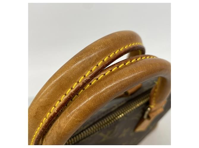 Borsa Louis Vuitton Alma Monogram Marrone - vista 7