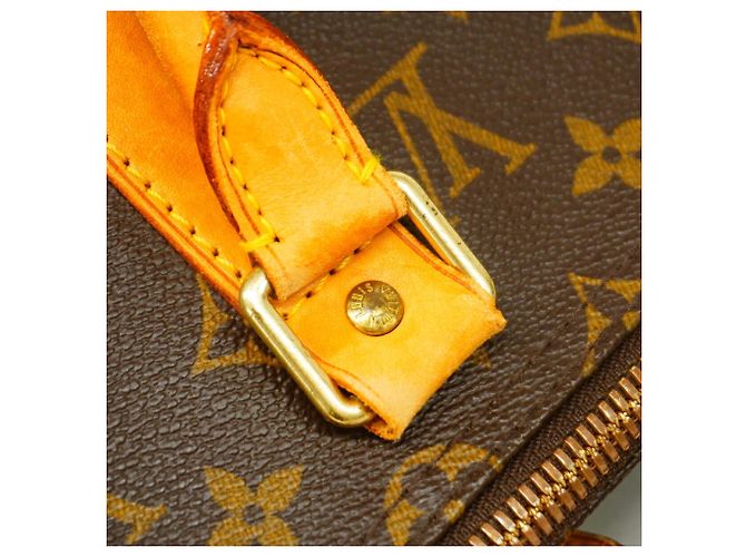 Louis Vuitton Boston Monogram Keepall Bandoulière 50 Marrone - vista 11