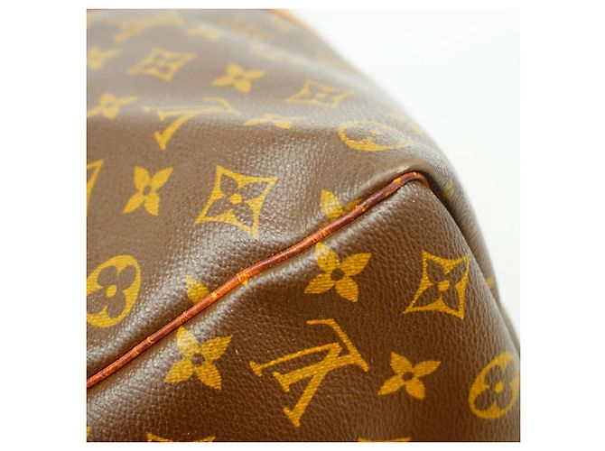 Louis Vuitton Boston Monogram Keepall Bandoulière 50 Marrone - vista 6