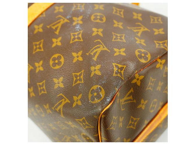 Louis Vuitton Boston Monogram Keepall Bandoulière 50 Marrone - vista 7