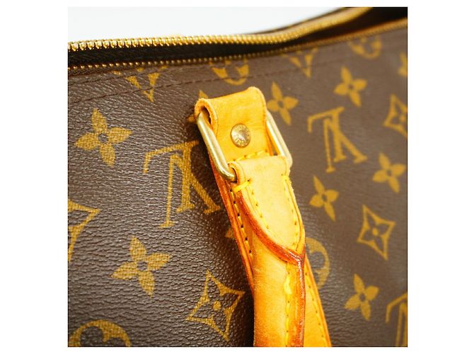 Louis Vuitton Boston Monogram Keepall Bandoulière 50 Marrone - vista 9