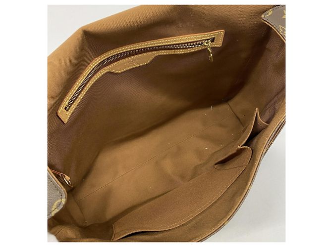 Borsa a tracolla Louis Vuitton Monogram Abbesses Marrone - vista 4
