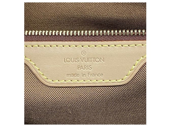 Borsa a tracolla Louis Vuitton Monogram Abbesses Marrone - vista 5