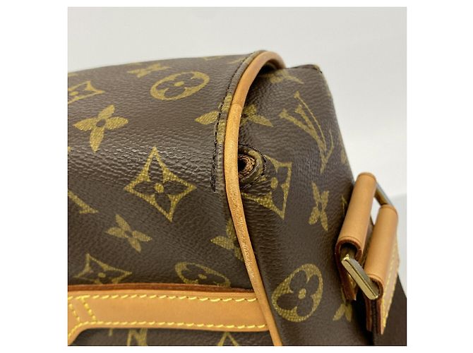 Borsa a tracolla Louis Vuitton Monogram Abbesses Marrone - vista 6