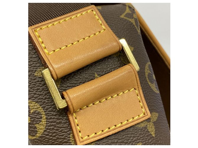 Borsa a tracolla Louis Vuitton Monogram Abbesses Marrone - vista 9
