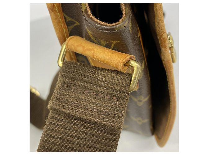 Borsa a tracolla Louis Vuitton Monogram Bosphore PM Marrone - vista 10