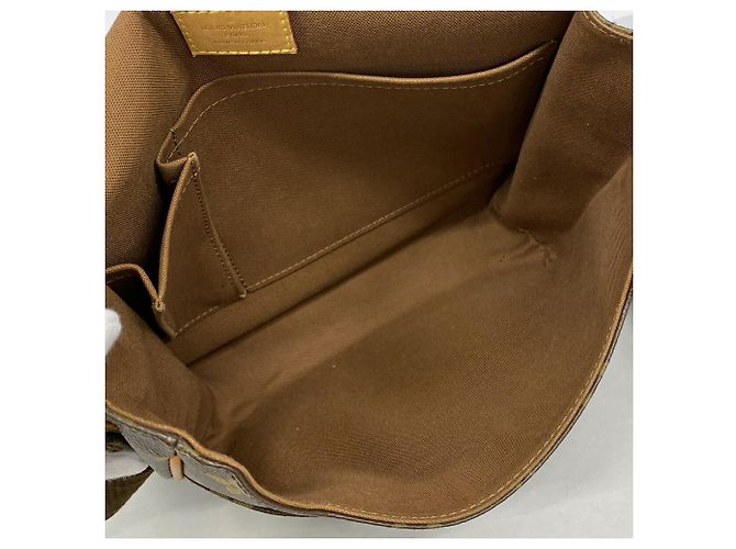 Borsa a tracolla Louis Vuitton Monogram Bosphore PM Marrone - vista 4