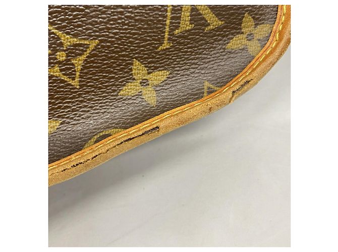 Borsa a tracolla Louis Vuitton Monogram Bosphore PM Marrone - vista 7