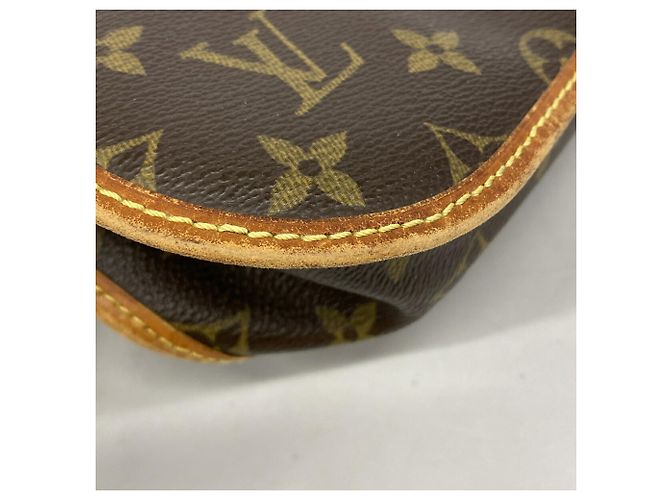 Borsa a tracolla Louis Vuitton Monogram Bosphore PM Marrone - vista 9