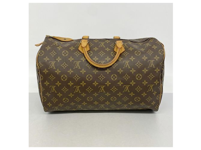 Borsa Louis Vuitton Monogram Speedy 40 Marrone - vista 11