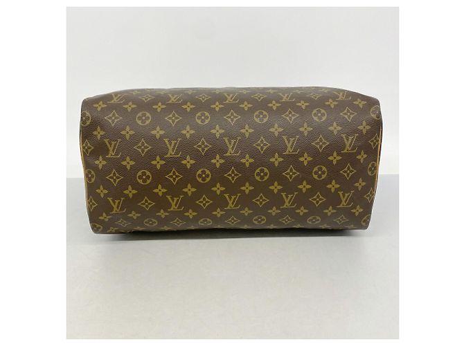 Borsa Louis Vuitton Monogram Speedy 40 Marrone - vista 3