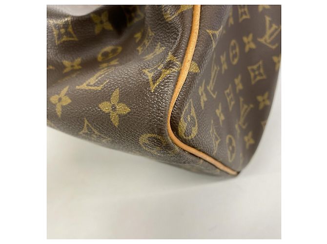 Borsa Louis Vuitton Monogram Speedy 40 Marrone - vista 7