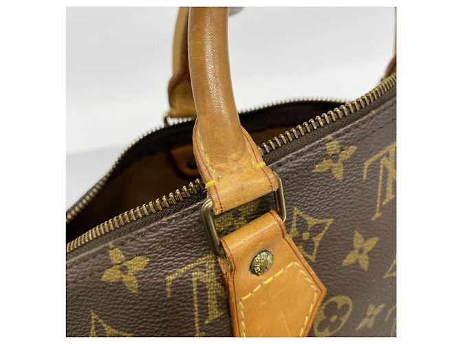Borsa Louis Vuitton Monogram Speedy 40 Marrone - vista 9