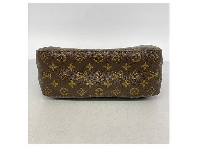 Borsa a tracolla Louis Vuitton Monogram Looping GM Marrone - vista 3