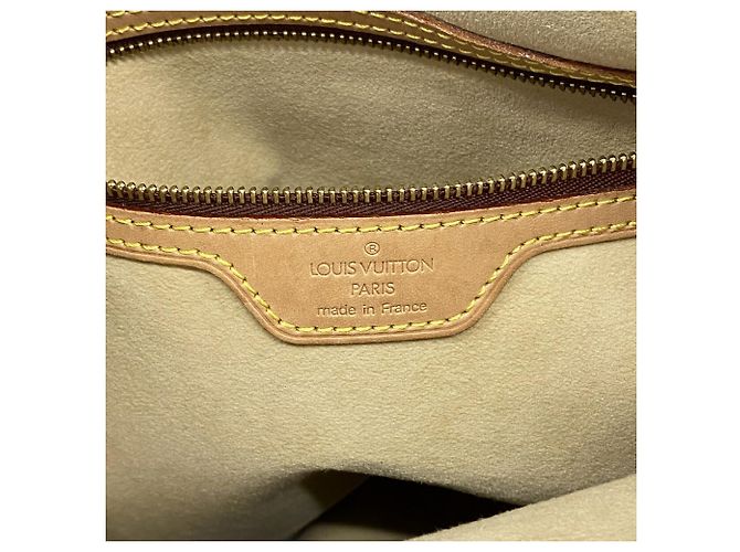 Borsa a tracolla Louis Vuitton Monogram Looping GM Marrone - vista 5