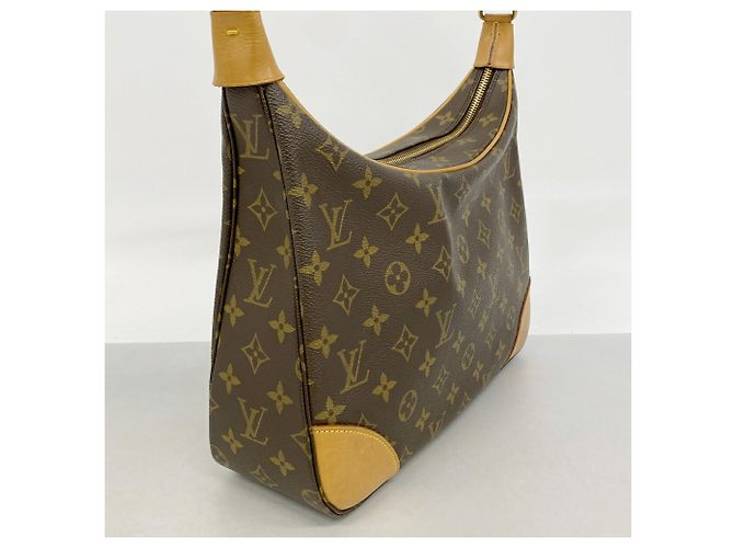 Borsa a tracolla Louis Vuitton Monogram Boulogne 30 Marrone - vista 2