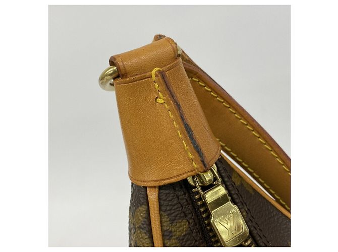Borsa a tracolla Louis Vuitton Monogram Boulogne 30 Marrone - vista 8