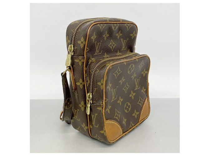 Borsa a tracolla Louis Vuitton Monogram Amazon Marrone - vista 2