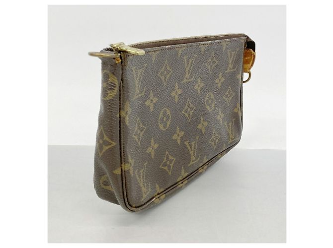 Louis Vuitton Monogram Pochette Accessoires Bag/Pouch M51980 Marrone - vista 2