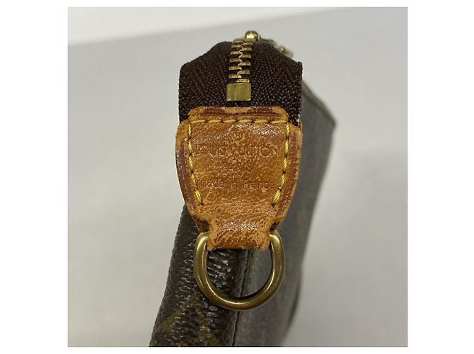 Louis Vuitton Monogram Pochette Accessoires Bag/Pouch M51980 Marrone - vista 5