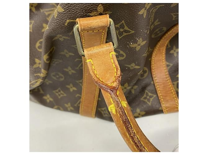 Louis Vuitton Boston Monogram Keepall 55 Marrone - vista 10