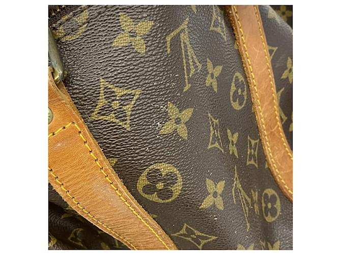 Louis Vuitton Boston Monogram Keepall 55 Marrone - vista 11
