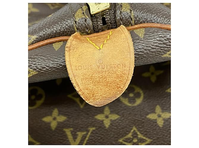 Louis Vuitton Boston Monogram Keepall 55 Marrone - vista 5