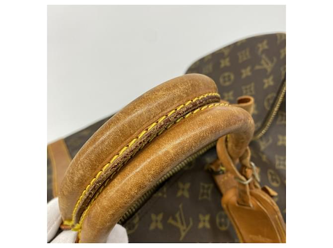 Louis Vuitton Boston Monogram Keepall 55 Marrone - vista 9
