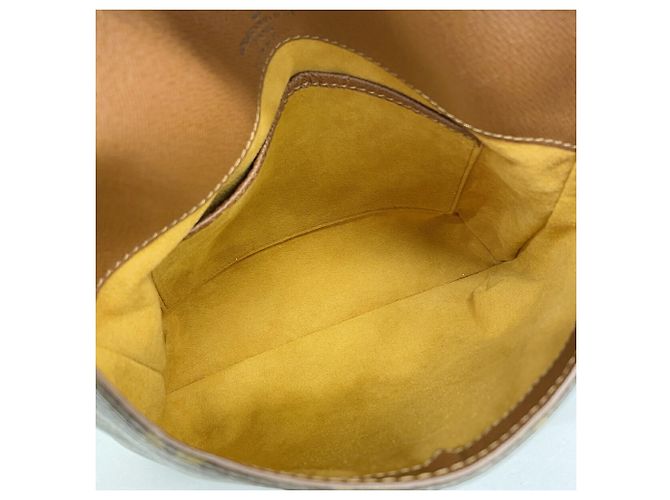 Borsa a tracolla Louis Vuitton Monogram Musette Salsa Marrone - vista 4