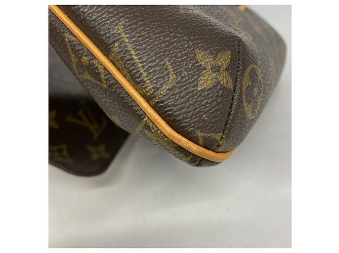 Borsa a tracolla Louis Vuitton Monogram Musette Salsa Marrone - vista 6
