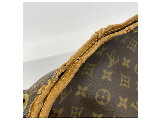 Borsa a tracolla Louis Vuitton Monogram Noe M42224 Marrone - vista 7