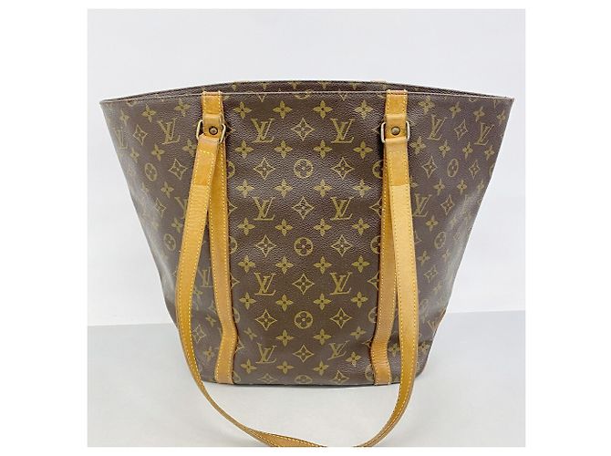 Borsa Tote Louis Vuitton Monogram Marrone - vista 12