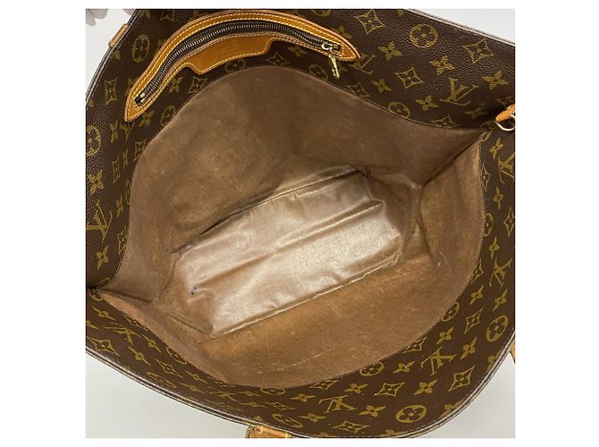 Borsa Tote Louis Vuitton Monogram Marrone - vista 4