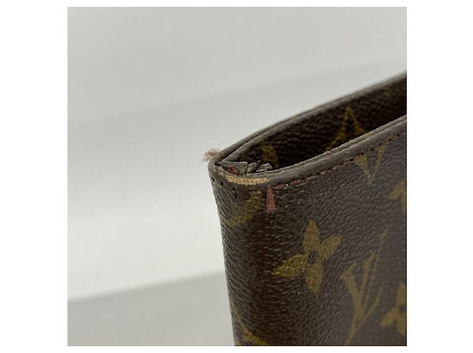 Borsa Tote Louis Vuitton Monogram Marrone - vista 8