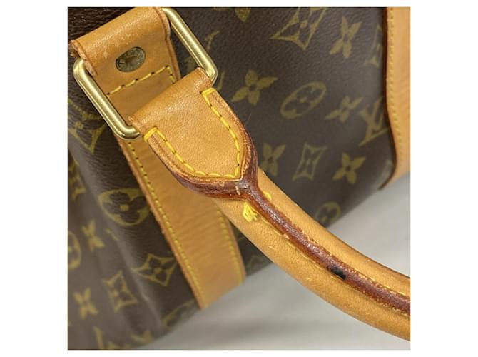 Louis Vuitton Boston Monogram Keepall 45 Marrone - vista 8
