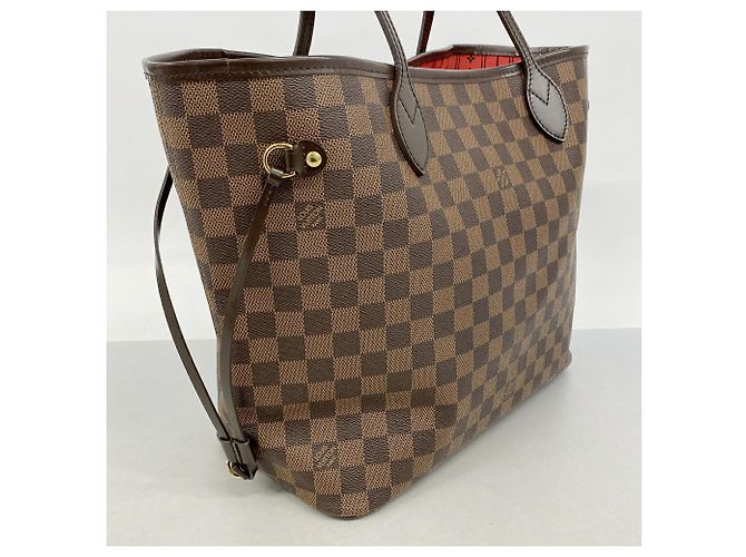 Borsa Tote Louis Vuitton Damier Neverfull MM N51105 Ebene Damier ebene - vista 2