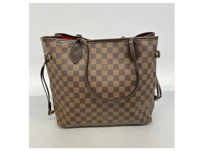 Borsa Tote Louis Vuitton Damier Neverfull MM N51105 Ebene Damier ebene - vista 10