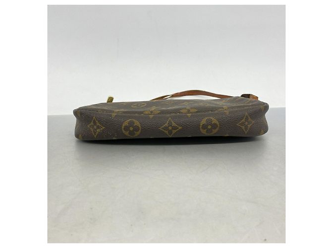 Borsa Louis Vuitton Monogram Pochette Accessoires Marrone - vista 3