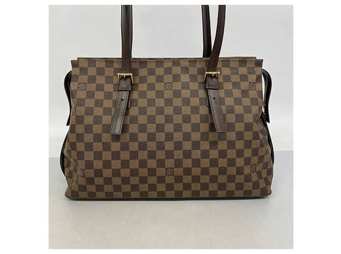 Borsa a tracolla Louis Vuitton Damier Chelsea N51119 Ebene Damier ebene - vista 9