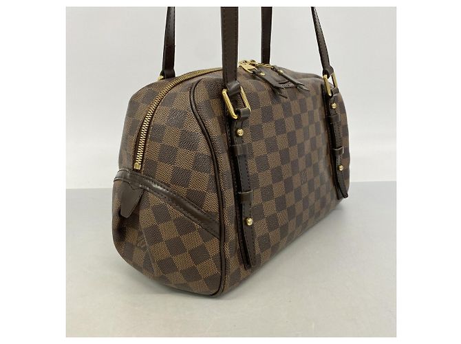 Borsa a tracolla Louis Vuitton Damier Rivington PM Damier ebene - vista 2