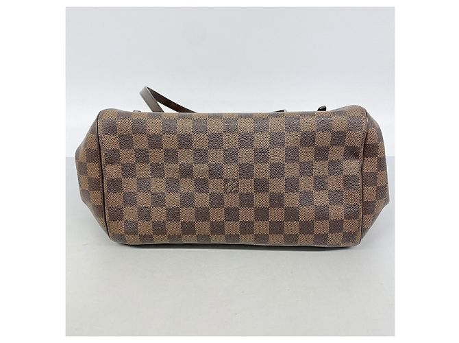 Borsa a tracolla Louis Vuitton Damier Rivington PM Damier ebene - vista 3