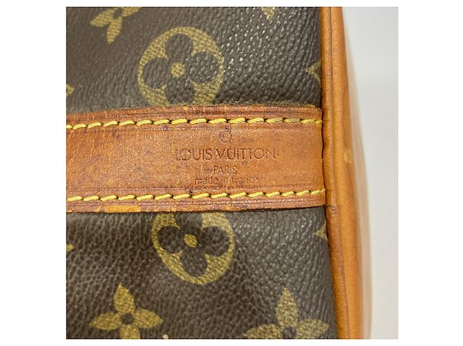 Noe Borsa a tracolla Louis Vuitton Monogram Petit Noé Marrone - vista 5