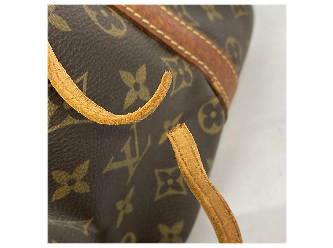 Noe Borsa a tracolla Louis Vuitton Monogram Petit Noé Marrone - vista 6