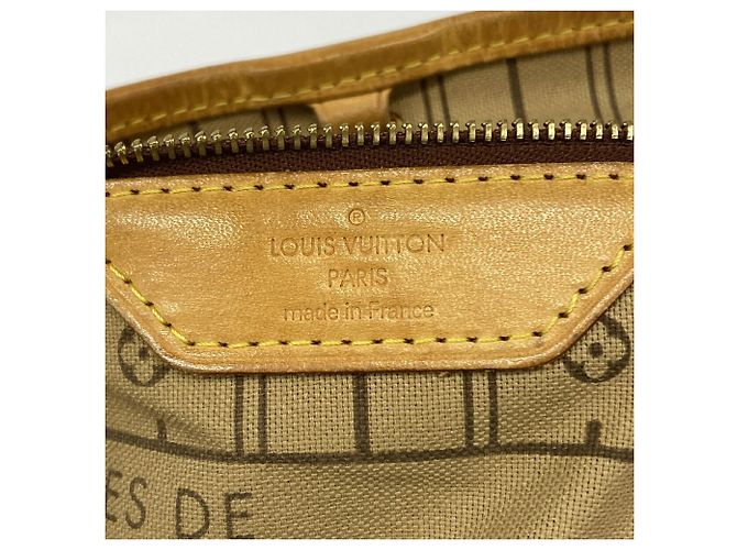 Borsa Tote Louis Vuitton Monogram Neverfull PM Marrone - vista 5