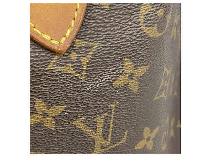 Borsa Tote Louis Vuitton Monogram Neverfull PM Marrone - vista 9
