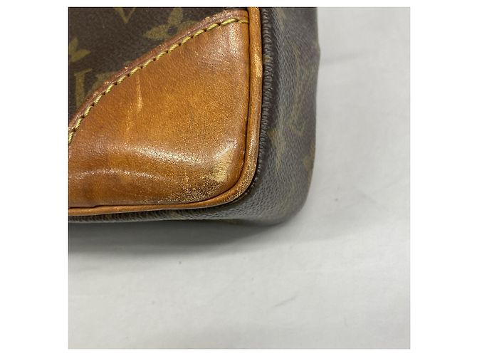 Borsa Louis Vuitton Monogram Port Document Voyage Marrone - vista 8