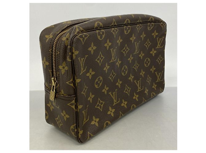 Pouch Louis Vuitton Monogram Toilette 28 Marrone - vista 2
