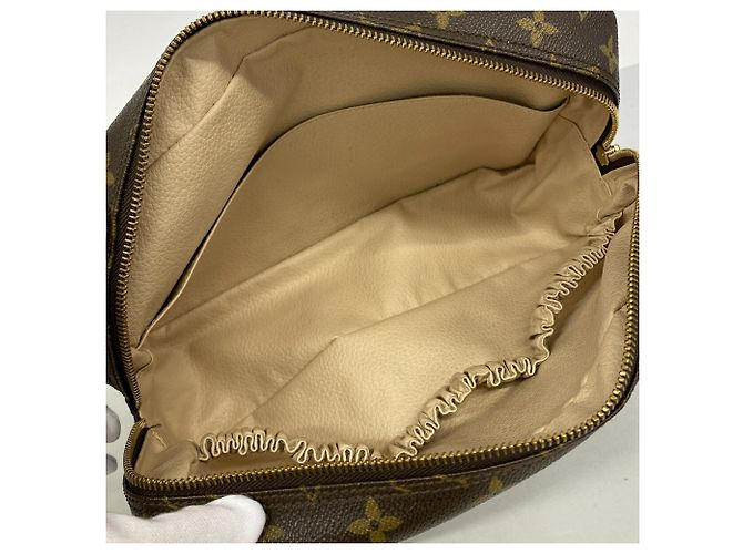 Pouch Louis Vuitton Monogram Toilette 28 Marrone - vista 4
